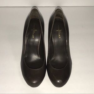 Cole Haan Ladies 5B Brown Heels Nike Air Soles